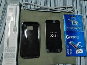 Vendo Samsung galaxy s7 flat 32 Gbytes libre