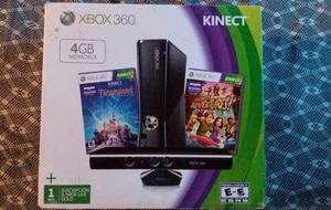 Xbox 360 + Kinect + 5 Juegos