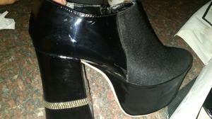 Zapatos altos negros N38