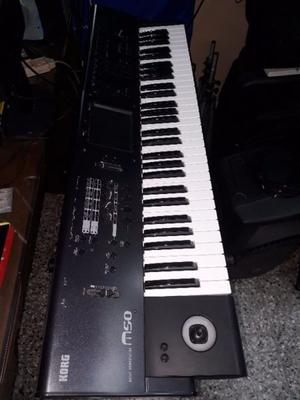 teclado KORG M50 sintetizador 61 teclas,  voces,efectos