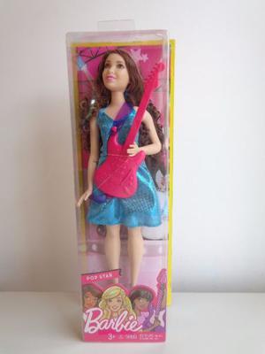 Barbie Pop Star Mattel Incluye Guitarra