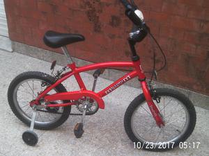 Bicicleta rodado 14 con Rueditas Milenium