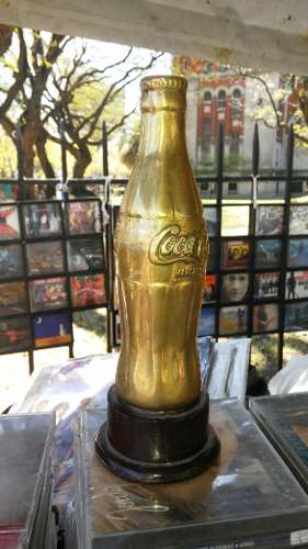 Botella Coca Cola 250cm Cubicos Aprox De Bronce