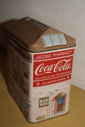 Lata Coca Cola En Forma De Casa Jacobs Pharmacy