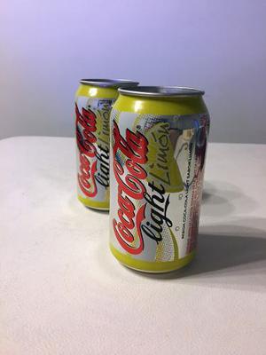 Lata Coca-cola Light Limón Chile - Unicas De Coleccion