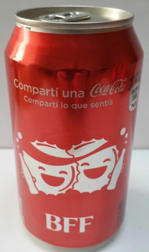 Lata De Coca Cola Con Emoticones (Bff!)