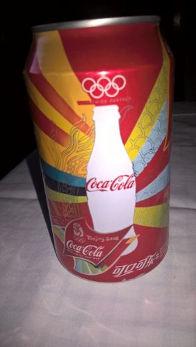 Lata De Coca-cola Olimpiadas De Beijing