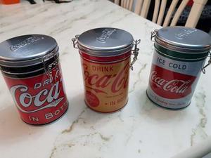 Latas Coca Cola Pack X 3 Originales