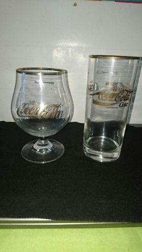 Lote Vaso Y Copa Coca Cola