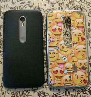 Motorola G3 - usado - con funda y vidrio templado