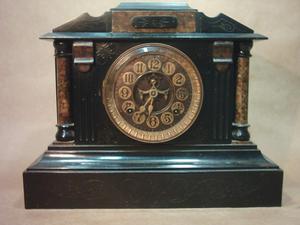 Reloj Antiguo Ansonia  Caja de Hierro Con Sonería