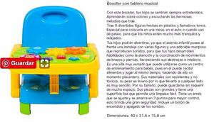 Sillita de comer y de juegos!! NUEVOOO