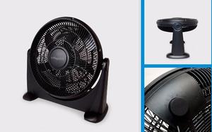 VENTILADOR TURBO  grados/ 5 aspas plásticas