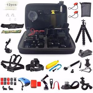 Accesorios Gopro Hero 3-4-5 Kit 50+ Piezas C/estuche Novedad