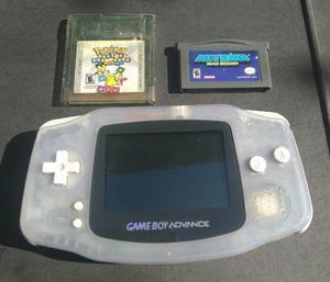 Game Boy Advance Consola Mas 2 Juegos. Pokémon Y Metroid