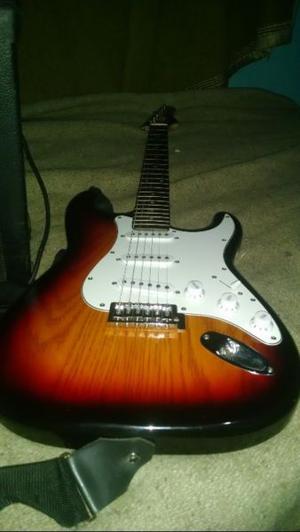 Guitarra eléctrica Texas Tipo stratocaster + Amplificador