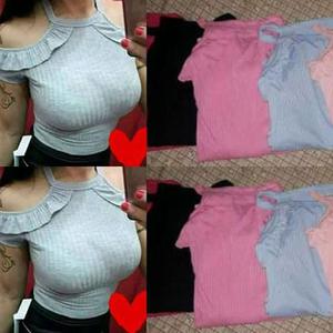 Remera hombro descubiertos