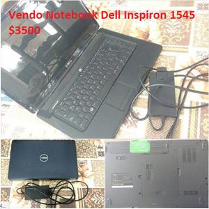 Vendo Notebook Dell Inspiron 