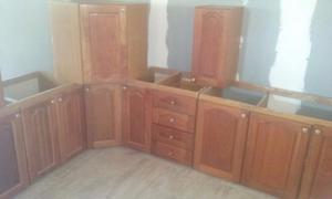 Vendo muebles de cocina Roble