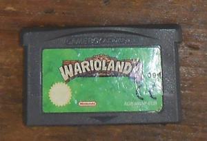 Warioland 4 Wario Land Mario Gba Rosario Original No Copia