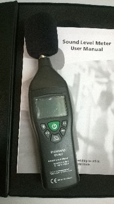 sonometro decibelimetro digital medidor nivel sonoro st805