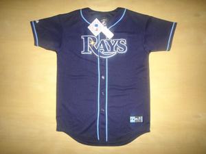 Camiseta Tampa Bay Rays - Mlb- Talle Xl (niño) O T-s