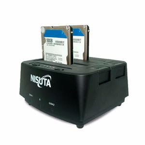 Carry Disk Docking Station Nisuta Disco 3.5 Y 2.5 Usb 3.0 Pc