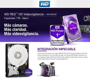 Disco Rigido Wd 1tb Purple Western Digital Video Seguridad
