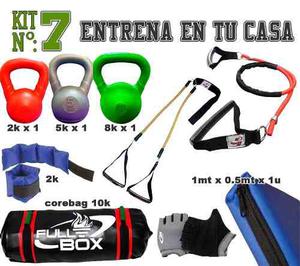 Kit Nº7 Entrena En Tu Casa Marca Deportes Full Incluye.....