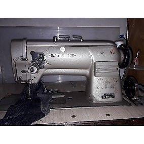 Maquina De Coser Mitsubishi Recta Doble Arrastre Dn-2