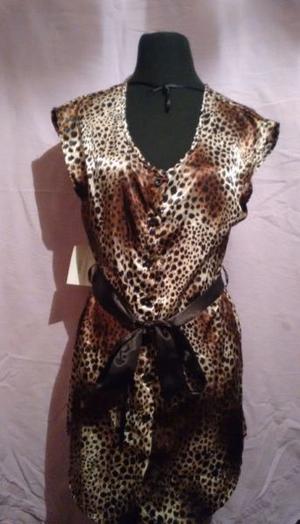 Blusa Normadie animal print nueva con etiqueta,sin uso!