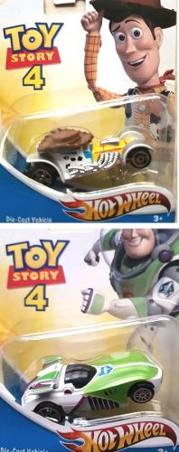 Hot Wheels Toy Story Woody + Buzz Lightyear Precio X Los 2