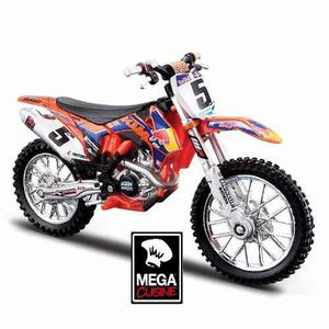 Moto Ktm 450 Sx-f Burago Coleccion Esc1:18 C/licencia