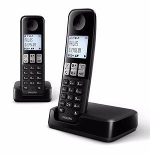 Philips D Telefono Inalambrico Duo Contestador Caller Id