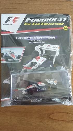 Toleman Tg Ayrton Senna 1/43 Formula 1 Salvat