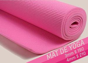 Colchoneta Mat De Yoga 3 Mm Mondofit