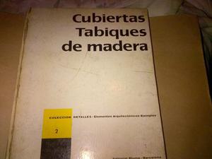 Editorial Blume Cubiertas Tabiques De Madera