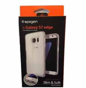 Funda Spigen Original Samsung S7 Edge Liquid Crystal Slim