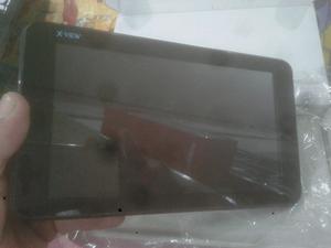 Tablet de 7" xview con cargador y cable usb en caja, mi celu