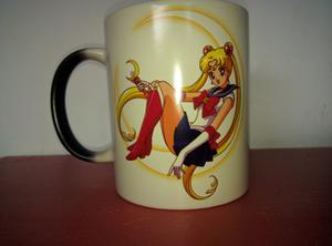 Taza Magica Sailor Moon Importada En Cajita Y Mas