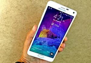 Vendo y permuto NOTE 4 con boleta de compra y garantia