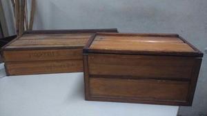 2 Cajas De Madera