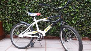 BICICLETA R20 Tipo playera Olimpia para niños de 6 a 10