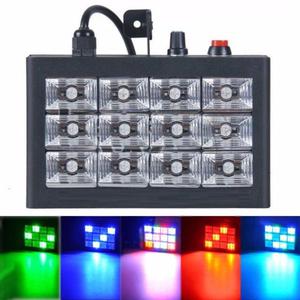 Flash Estrobo 12 Leds Audioritmico Dj - La Plata