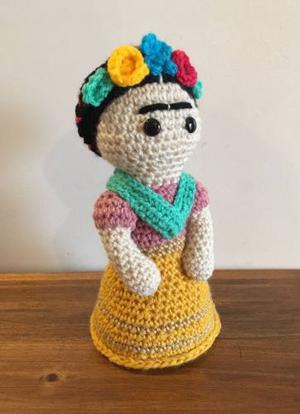 Frida Kahlo Tejida Crochet Amigurumi
