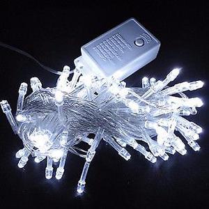 Guirnalda Luces Navidad Led X100 Blanco Frio 220v - La Plata