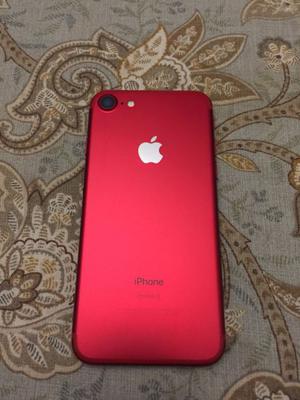 Iphone 7 rojo 128gb 3 meses de uso