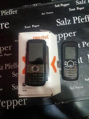Nextel Motorola Uno El I418 Y El I296...el Precio Es X Los 2