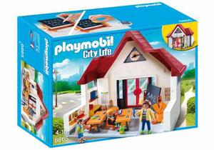 Playmobil City Life Set Escuela Con Accesorios Original