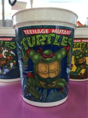 Tortugas Ninjas Turtles Mutante Vasos Coleccionables Retro